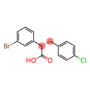 Benzenepropanoic acid, α-(3-bromophenyl)-4-chloro-, (αS)-
