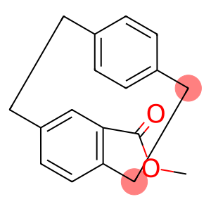 Tricyclo[8.2.2.24,7]hexadeca-4,6,10,12,13,15-hexaene-5-carboxylic acid, methyl ester