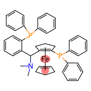 (R)-1-Diphenylphosphino-2-[(R)-a-(N,N-dimethylamino)-o-(diphenylphosphinophenyl)-methyl]ferrocene