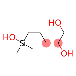 1,2-Pentanediol,  5-(hydroxydimethylsilyl)-