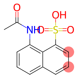 1-Naphthalenesulfonic acid, 8-(acetylamino)-