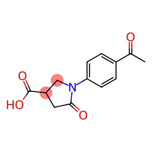 1-(4-Acetylphenyl)-5-oxopyrrolidine-3-carboxylic acid