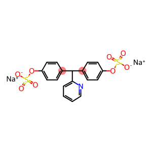 disodium (pyridin-2-ylmethanediyl)dibenzene-4,1-diyl disulfate