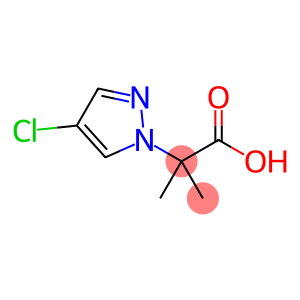 2-(4-Chloro-1H-pyrazol-1-yl)-2-methylpropanoic acid