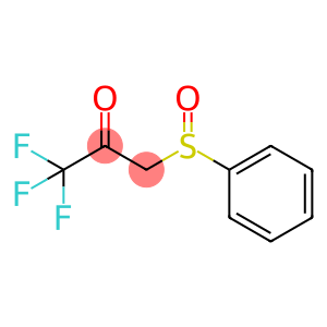 2-Propanone, 1,1,1-trifluoro-3-(phenylsulfinyl)-