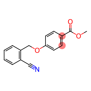 4-(2-cyanobenzyl)oxybenzoic acid methyl ester