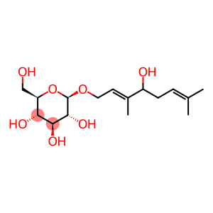 β-D-glucopyranoside, (2E,4R)-4-hydroxy-3,7-dimethyl-2,6-octadien-1-yl