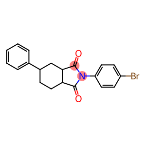 2-(4-bromophenyl)-5-phenylhexahydro-1H-isoindole-1,3(2H)-dione