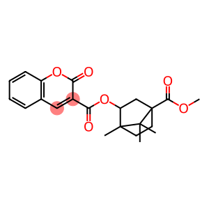 4-(methoxycarbonyl)-1,7,7-trimethylbicyclo[2.2.1]hept-2-yl 2-oxo-2H-chromene-3-carboxylate