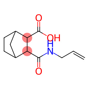 3-(allylcarbamoyl)norbornane-2-carboxylic acid