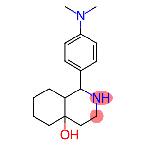 1-[4-(二甲基氨基)苯基]八氢异喹啉-4A(2H)-醇