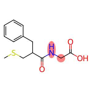 Glycine, N-[2-[(methylthio)methyl]-1-oxo-3-phenylpropyl]-
