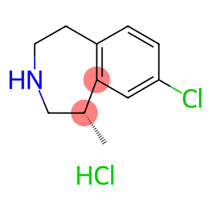 1H-3-Benzazepine, 8-chloro-2,3,4,5-tetrahydro-1-Methyl-, hydrochloride (1:1), (1S)-
