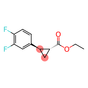 (1R,2R)-乙基2-(3,4-二氟苯基)环丙烷羧酸