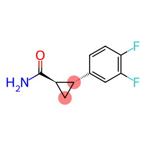 (1R,2R)-2-(3,4-difluorophenyl)-1-cyclopropanecarboxamide