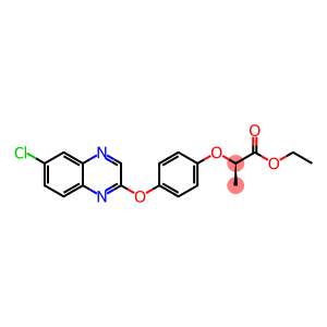 Ethyl (2R)-2-[4-[(6-chloro-2-quinoxalinyl)oxy]phenoxy]propionate