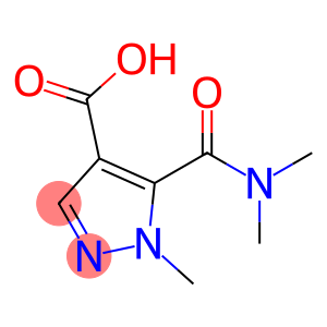 5-[(Dimethylamino)carbonyl]-1-methyl-1H-pyrazole-4-carboxylic acid