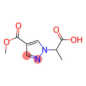 1-(1-Carboxy-ethyl)-1H-pyrazole-4-carboxylic acid methyl ester