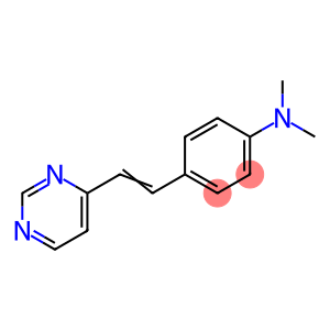 Benzenamine, N,N-dimethyl-4-[2-(4-pyrimidinyl)ethenyl]-
