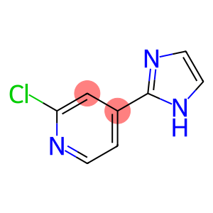 Pyridine, 2-chloro-4-(1H-imidazol-2-yl)-