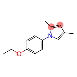 Pyrrole, 1-(p-ethoxyphenyl)-3,5-dimethyl- (6CI)
