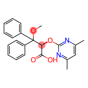 Benzenepropanoic acid, α-[(4,6-dimethyl-2-pyrimidinyl)oxy]-β-methoxy-β-phenyl-, (αR)-