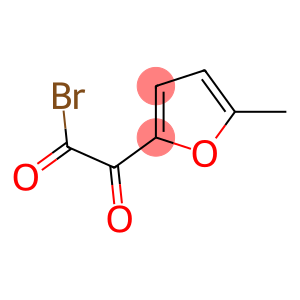2-Furanacetyl bromide, 5-methyl-alpha-oxo- (9CI)