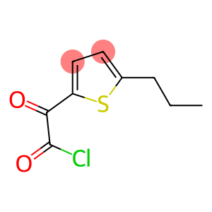 2-Thiopheneacetyl chloride, alpha-oxo-5-propyl- (9CI)
