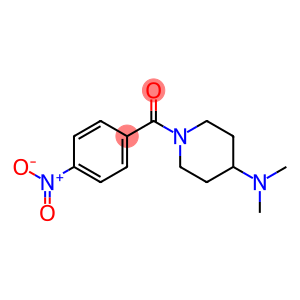 4-(4-二甲基氨基-哌啶-1-基-羰基)-硝基苯