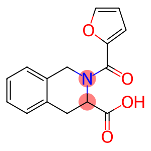 2-(Furan-2-carbonyl)-1,2,3,4-tetrahydro-isoquinoline-3-carboxylic acid