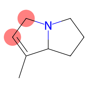 1H-Pyrrolizine, 2,3,5,7a-tetrahydro-7-methyl-