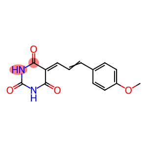 5-(3-(4-甲氧基苯基)烯丙基亚基)嘧啶-2,4,6(1H,3H,5H)-三酮