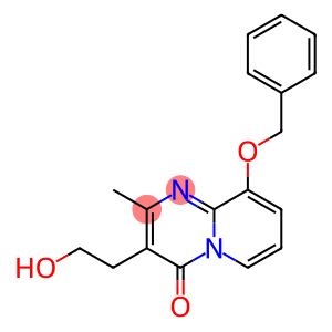4H-Pyrido[1,2-a]pyrimidin-4-one, 3-(2-hydroxyethyl)-2-methyl-9-(phenylmethoxy)-