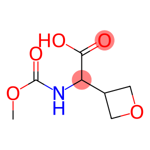 2-(Methoxycarbonylamino)-2-(oxetan-3-yl)acetic acid hemioxalate