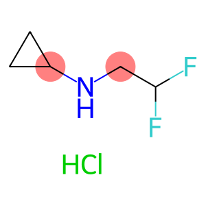 N-(2,2-二氟乙基)环丙胺盐酸