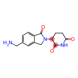 3-[6-(aminomethyl)-3-oxo-1H-isoindol-2-yl]piperidine-2,6-dione