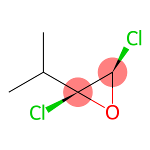 Oxirane, 2,3-dichloro-2-(1-methylethyl)-, trans- (9CI)