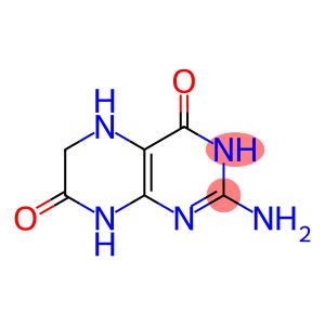 4,7(3H,6H)-Pteridinedione,2-amino-5,8-dihydro-(7CI,8CI,9CI)