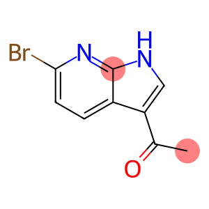 1-{6-溴-1H-吡咯并[2,3-B]吡啶-3-基}乙-1-酮