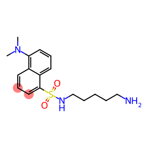 Monodansyl  cadaverine,  N-(5-Aminopentyl)-5-dimethylaminonaphthalene-1-sulfonamide,  N-(Dimethylaminonaphthalenesulfonyl)-1,5-pentanediamine