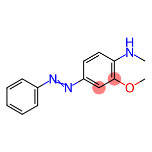 Benzenamine, 2-methoxy-N-methyl-4-(2-phenyldiazenyl)-