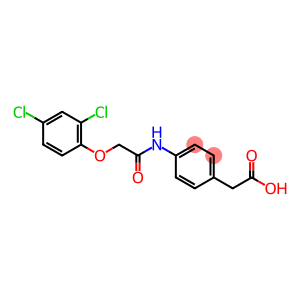 Benzeneacetic acid, 4-[[2-(2,4-dichlorophenoxy)acetyl]amino]-