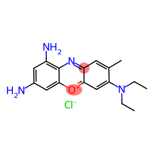 1,3-diamino-7-(diethylamino)-8-methyl-phenoxazin-5-iuchloride