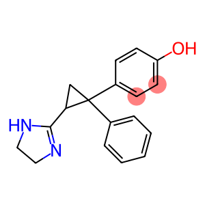 Phenol, 4-[2-(4,5-dihydro-1H-imidazol-2-yl)-1-phenylcyclopropyl]-