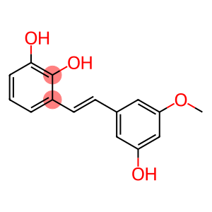1,2-Benzenediol, 3-[(1E)-2-(3-hydroxy-5-methoxyphenyl)ethenyl]-