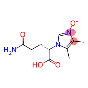 (S)-1-(4-amino-1-carboxy-4-oxobutyl)-4,5-dimethyl-1H-imidazole 3-oxide
