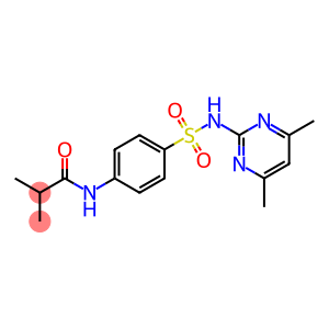 N-(4-{[(4,6-dimethyl-2-pyrimidinyl)amino]sulfonyl}phenyl)-2-methylpropanamide