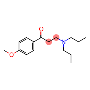 3-(DIPROPYLAMINO)-1-(4-METHOXYPHENYL)PROPAN-1-ONE HYDROCHLORIDE