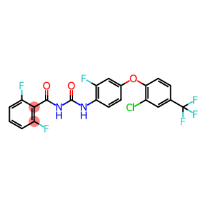N-[[[4-[2-chloro-4-(trifluoromethyl)phenoxy]-2-fluorophenyl]amino]carbonyl]-2,6-difluorobenzamide