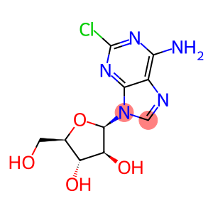 9H-Purin-6-amine, 9-b-D-arabinofuranosyl-2-chloro-